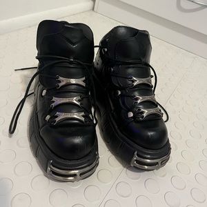 Gothic Platform Shoes Cyber Size 8
